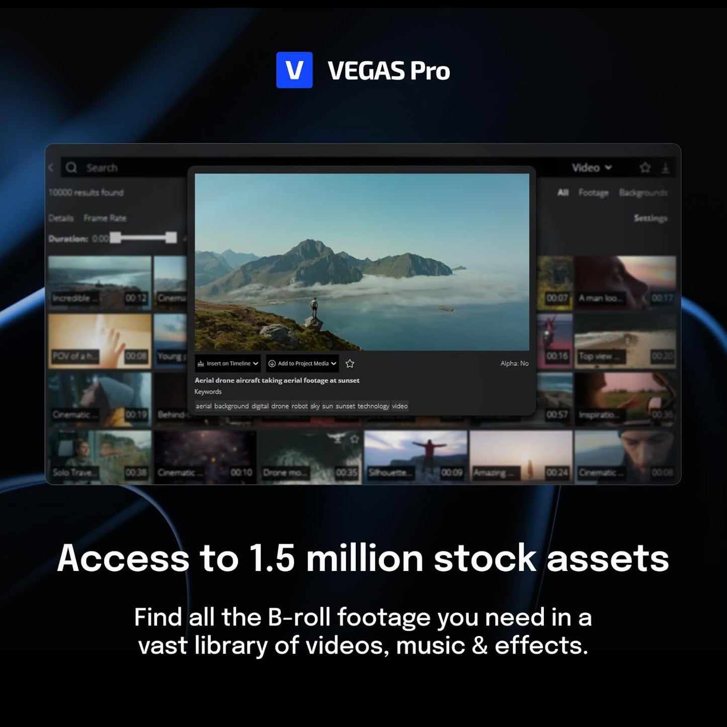 VEGAS Pro Suite - All-in-one suite for video, audio and post-production | video editing software | video cutting software | video editor