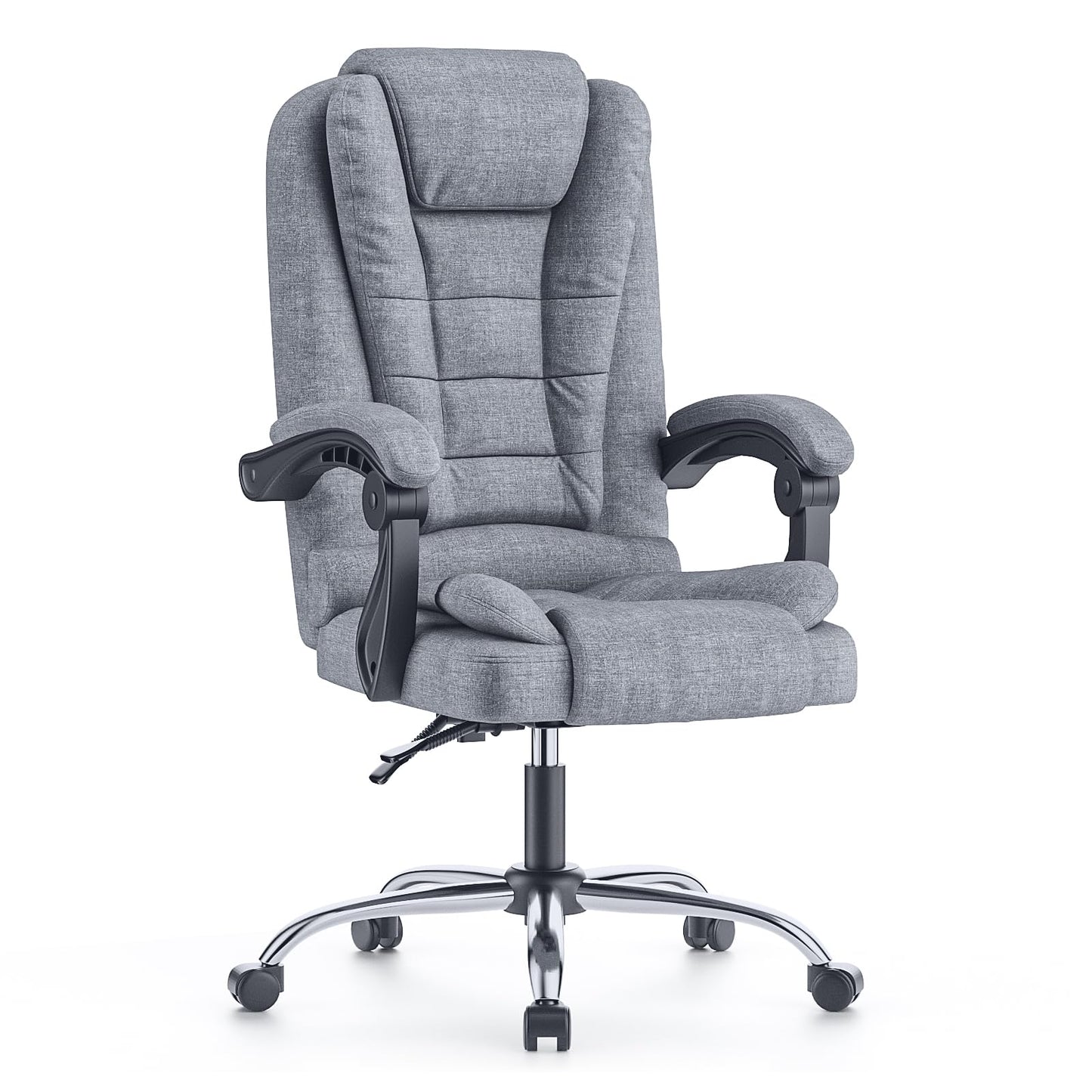 Edugie Executive High-Back Chair – Ergonomic Recliner with Tilt Function
