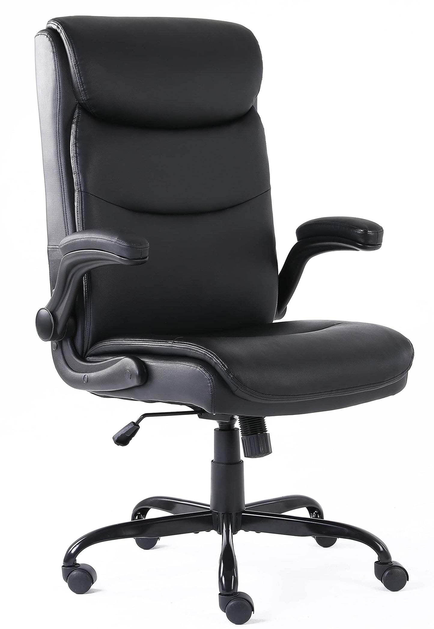 Edugie Executive Office Chair – Ergonomic, Flip-Up Arms & Adjustable Height