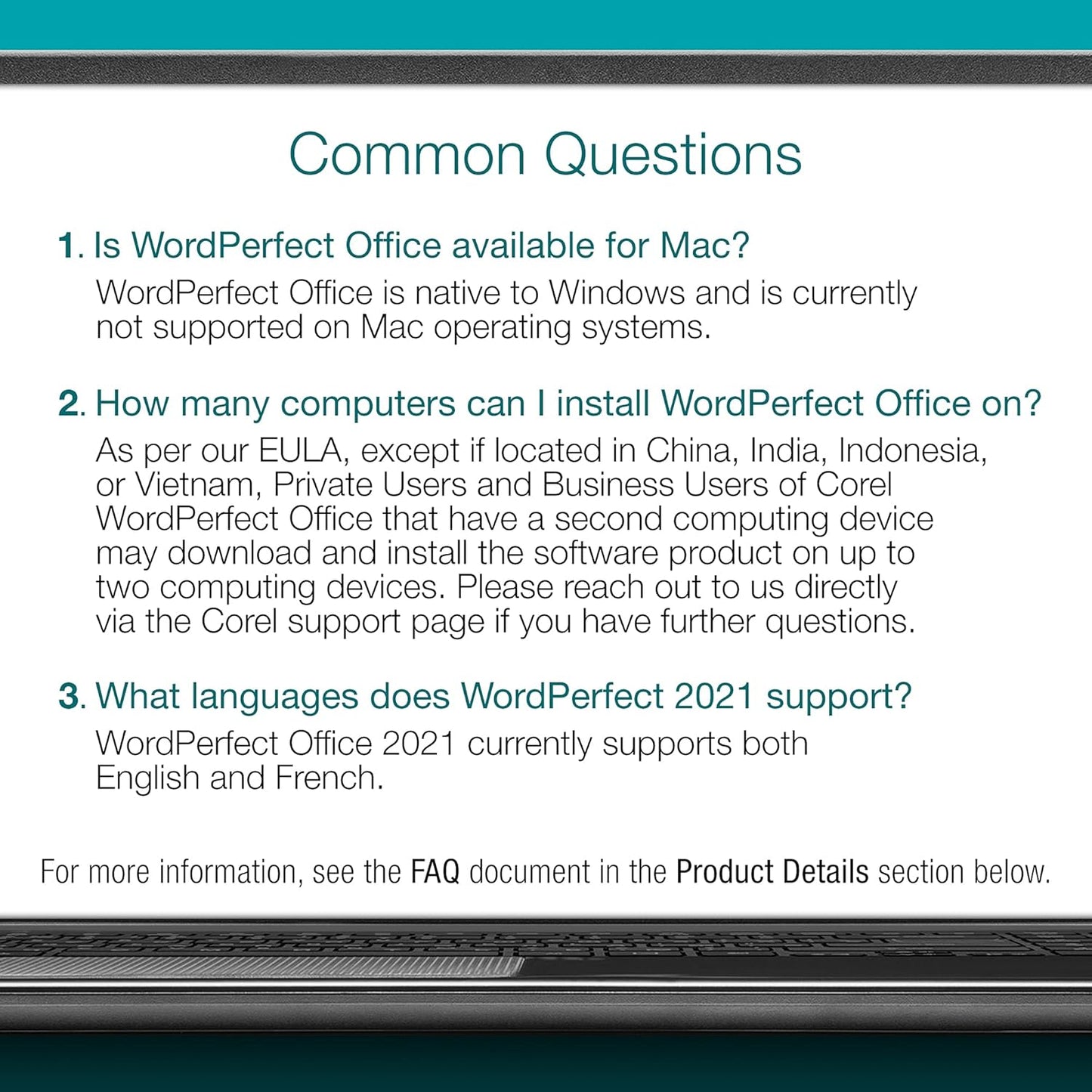 Corel WordPerfect Office Home & Student – Complete Office Suite with Word Processing, Spreadsheets & Presentation Tools (PC Disc)