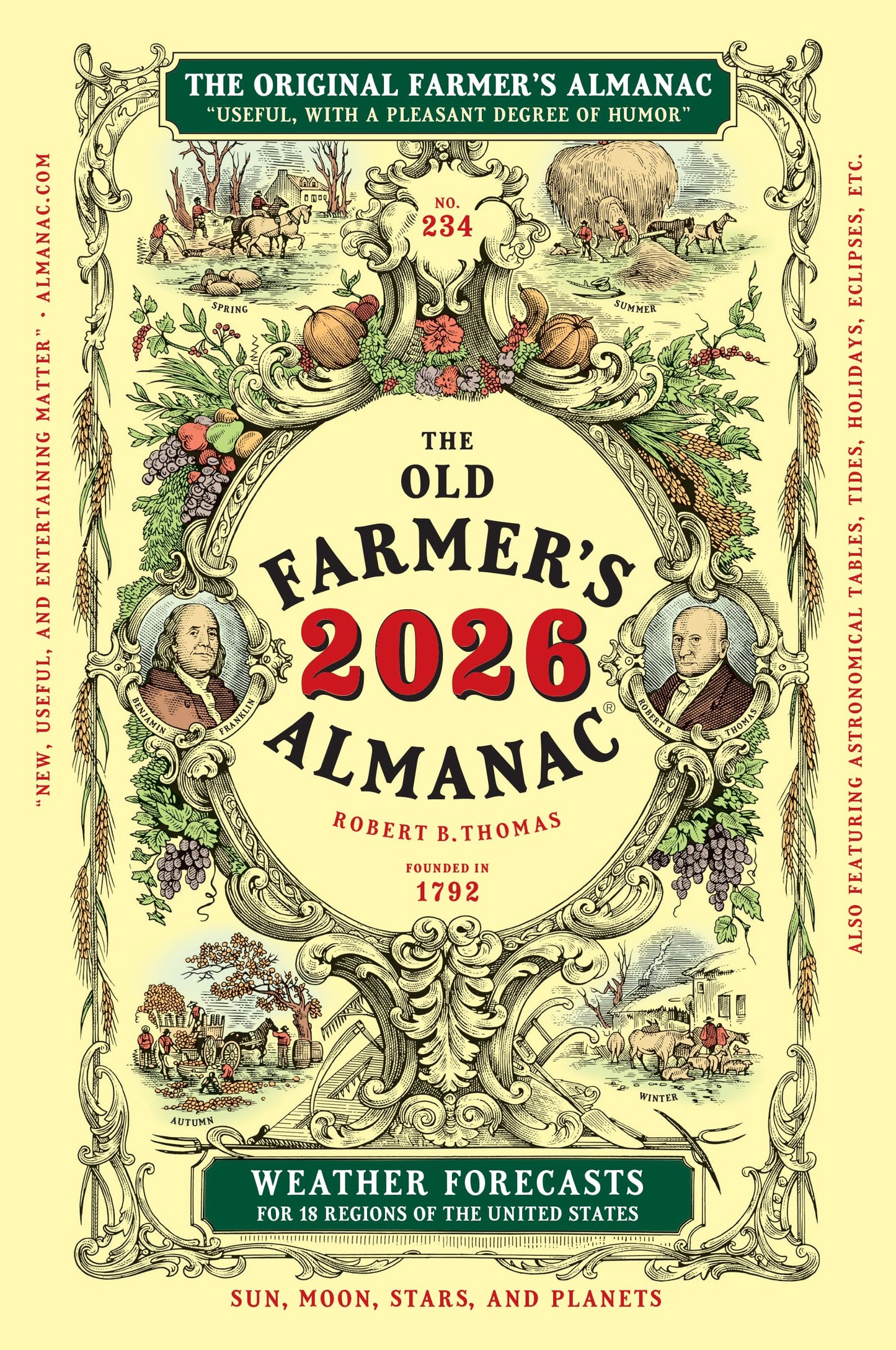 The 2026 Old Farmer's Almanac Trade Edition (Old Farmer's Almanacs)