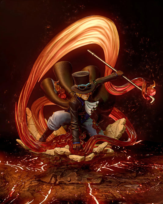 Anime 3D Statue Sabo STL File - Ready for 3D Printing