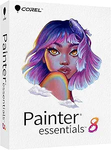 Corel Painter Essentials 8 | Beginner Digital Painting Software | Drawing & Photo Art [PC download]
