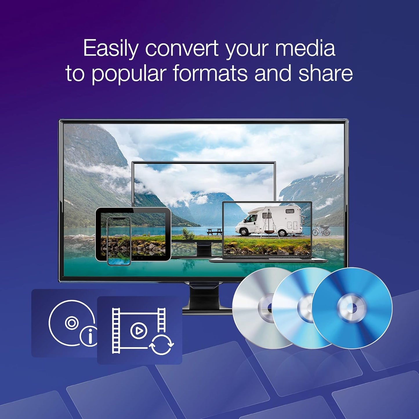 Roxio Creator NXT Pro 9 | Multimedia Suite + Photo Editor and CD/DVD Disc Burning Software