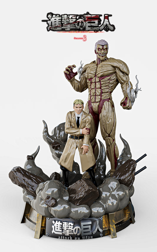 Anime 3D Statue Atack on Titan STL File - Ready for 3D Printing