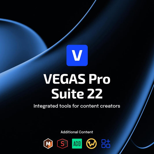 VEGAS Pro Suite  - All-in-one suite for video, audio and post-production | video editing software | video cutting software | video editor